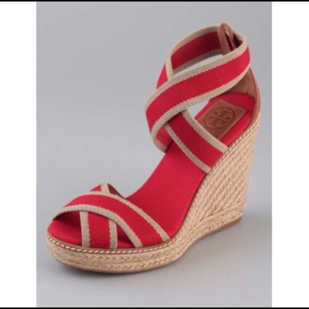 Tory Burch Espadrille Wedges